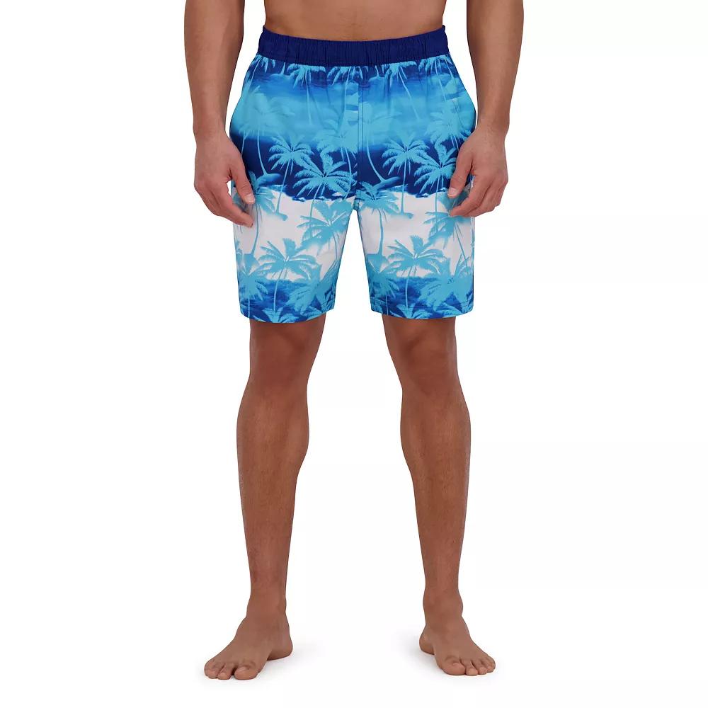Men's ZeroXposur 7" Swim Trunks, Size: Small, Blue Miami Product Image