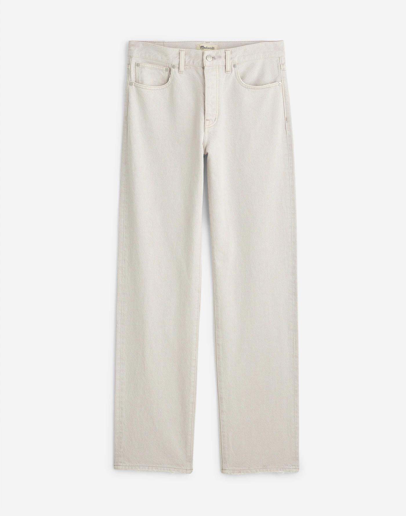 Low-Slung Straight Jeans Product Image