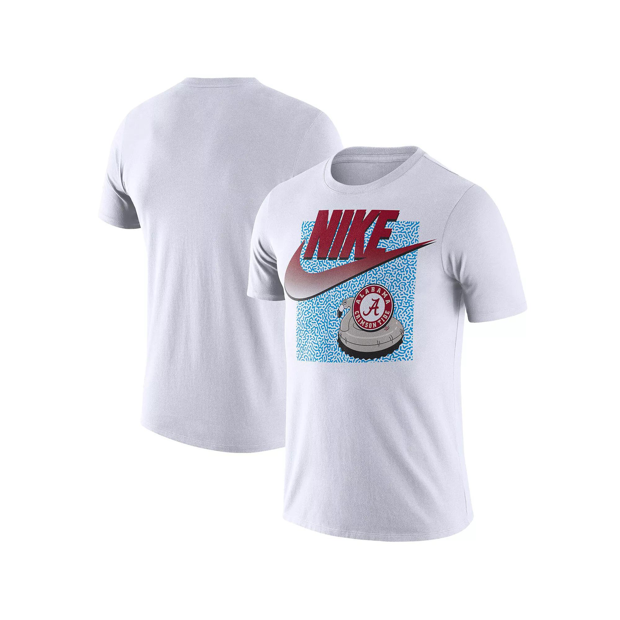 Men's Nike White Alabama Crimson Tide Swoosh Spring Break T-Shirt, Size: Large Product Image