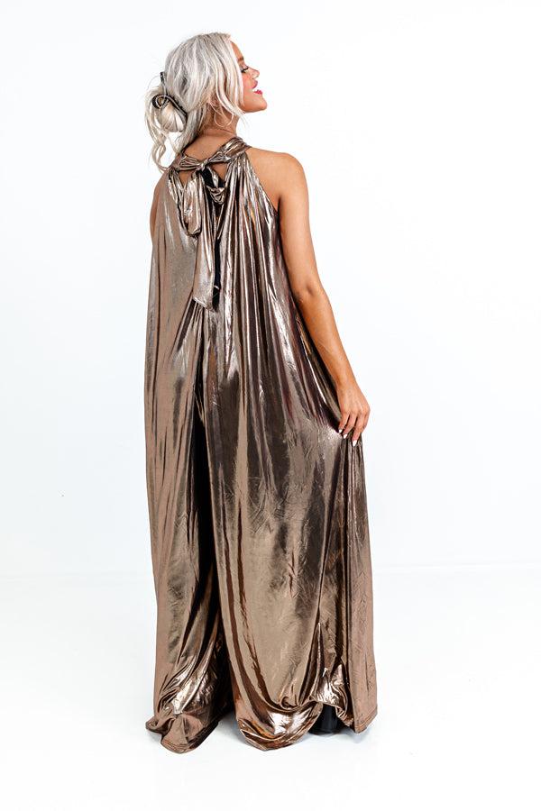 Amazing Views Metallic Jumpsuit Product Image