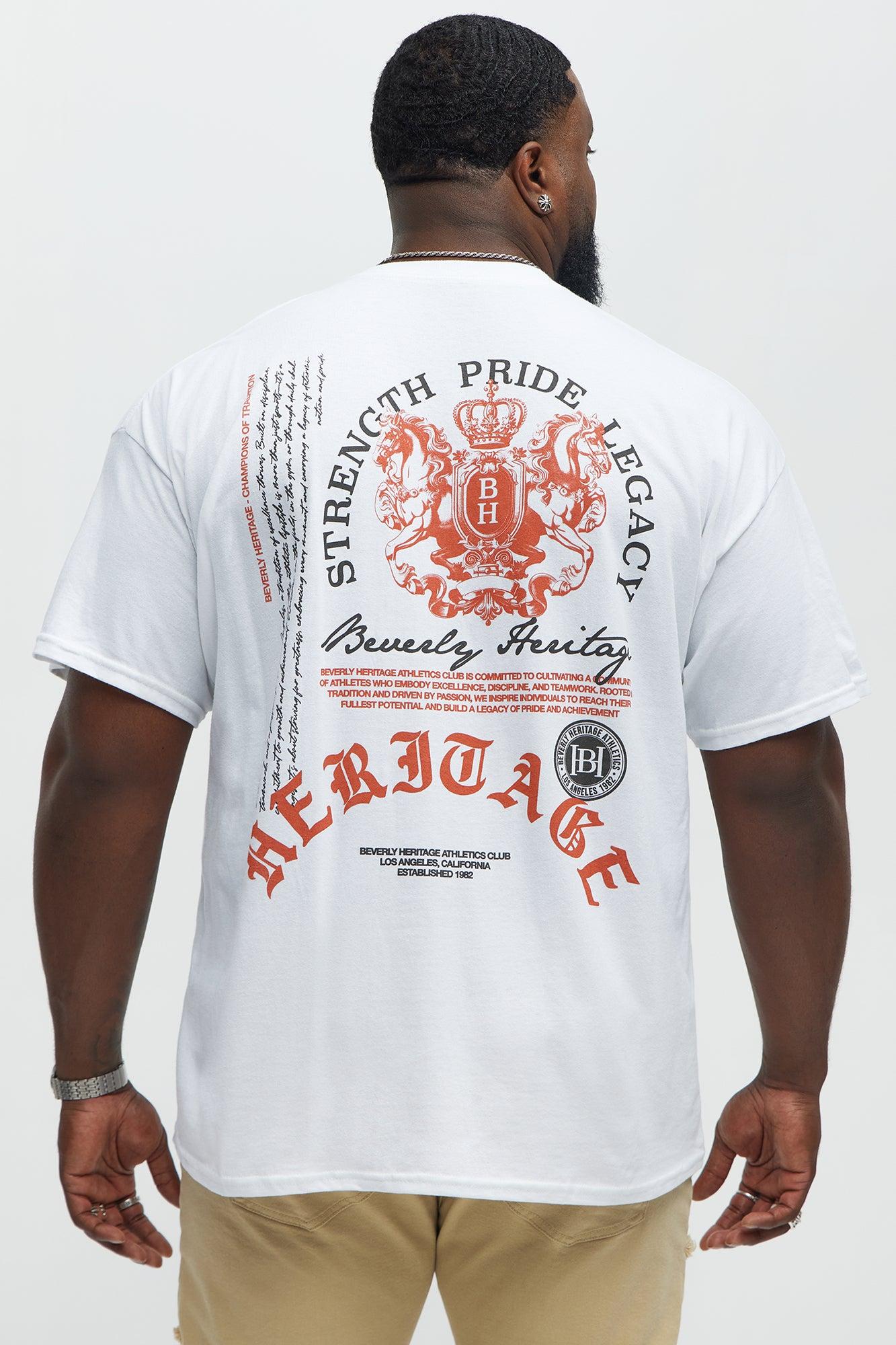 Beverly Heritage Short Sleeve Tee - White Product Image
