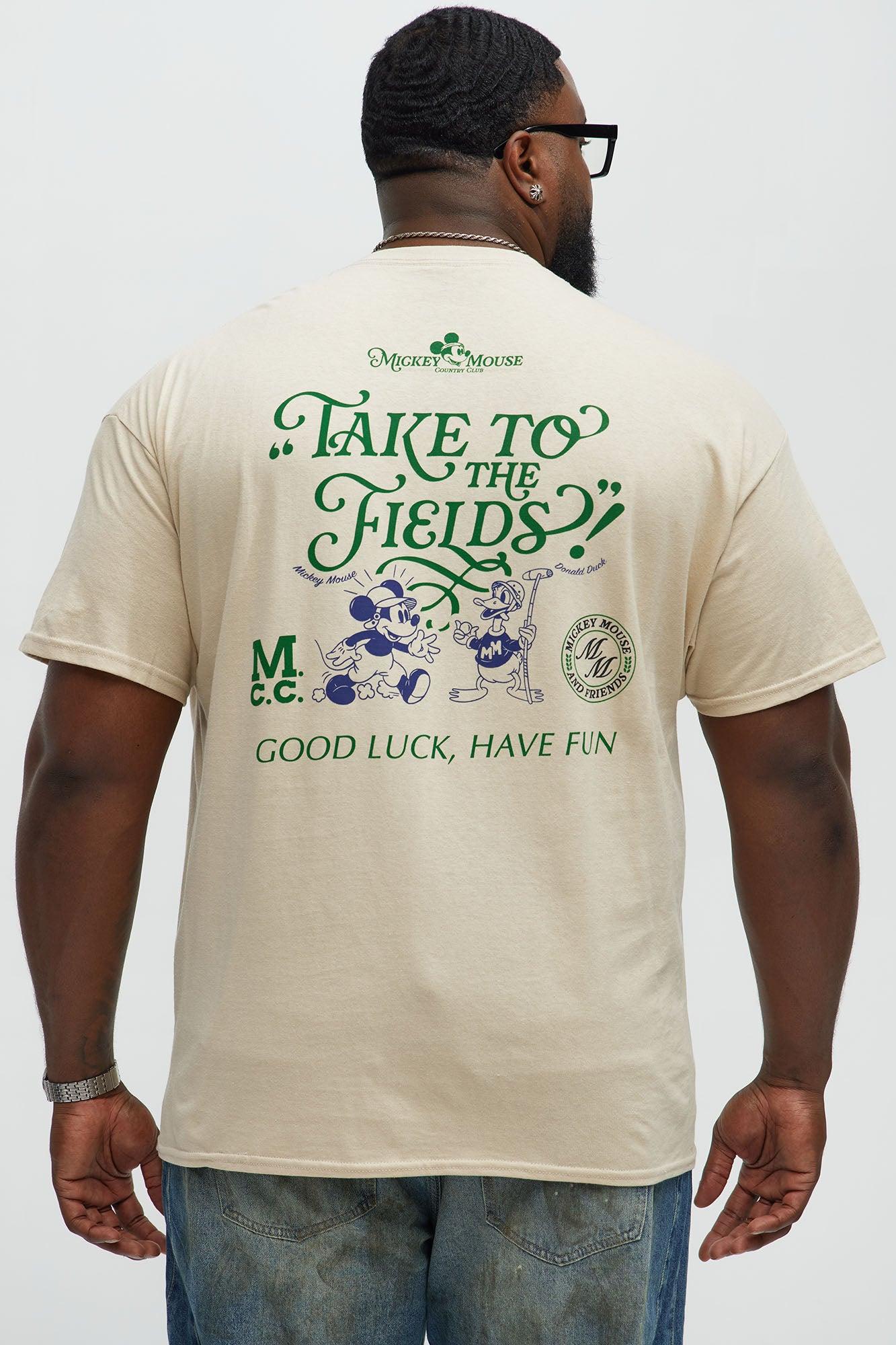 Disney Take To Fields Short Sleeve Tee - Sand Product Image