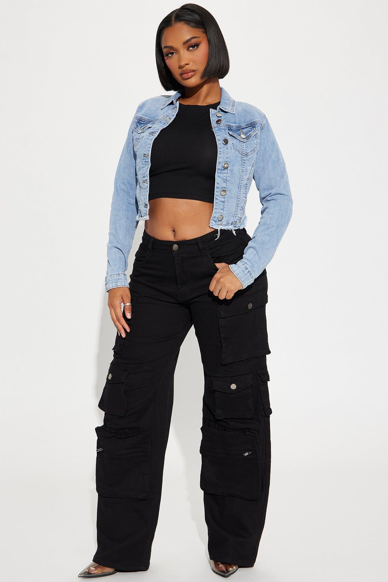 Not Your Father's Denim Jacket - Light Wash Product Image