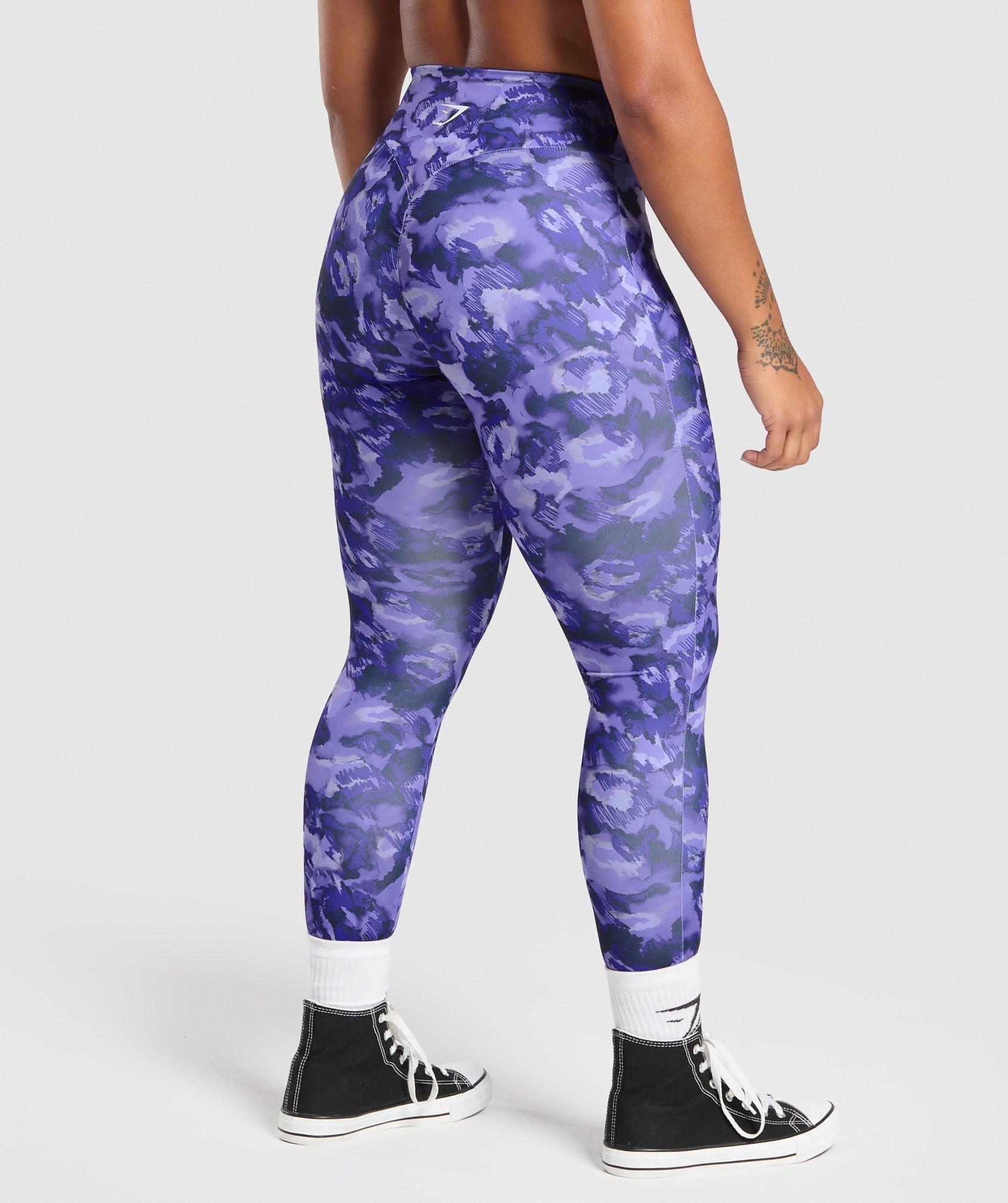 Gymshark Reps Power Leggings - Fresh Lilac Female Product Image
