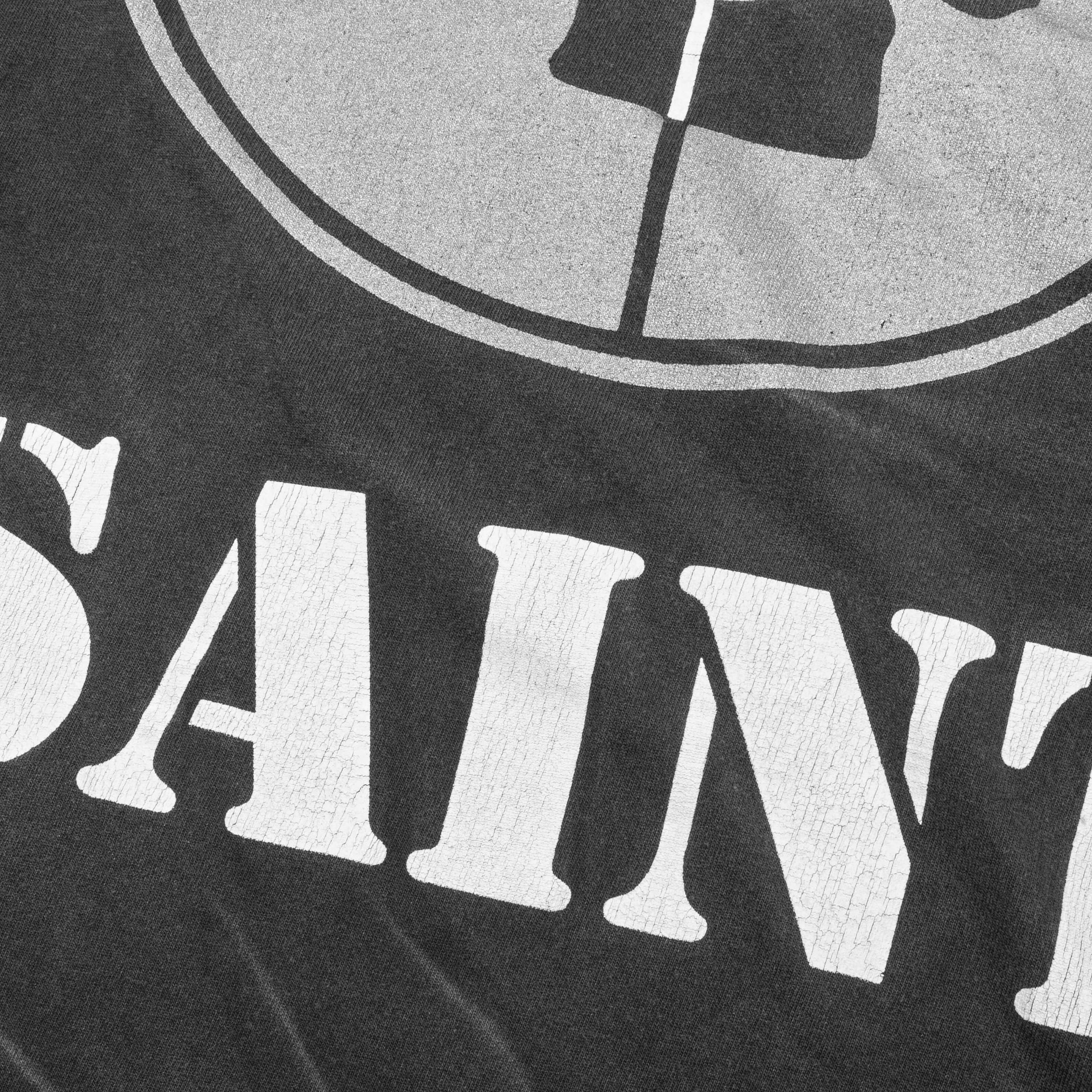 Saint Michael x Public Enemy Saint Enemy S/S Tee - Black Male Product Image