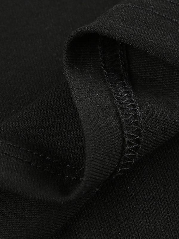 Lace Trim V Neck Lacing Slim Long Sleeve Knit Product Image