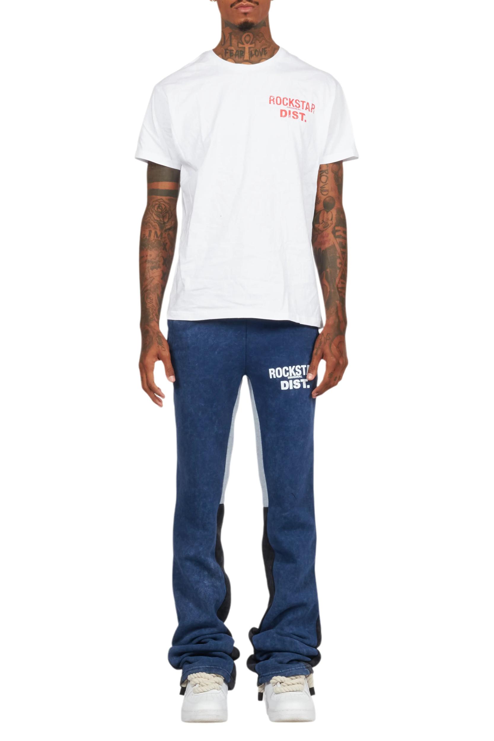Alpine Vintage Navy Baggy Pant Male Product Image