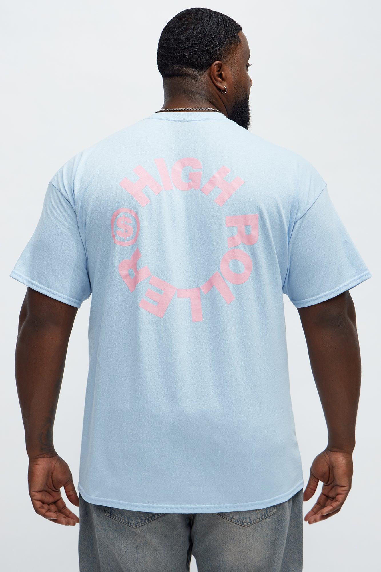 High Rollers Short Sleeve Tee - Light Blue Male Product Image