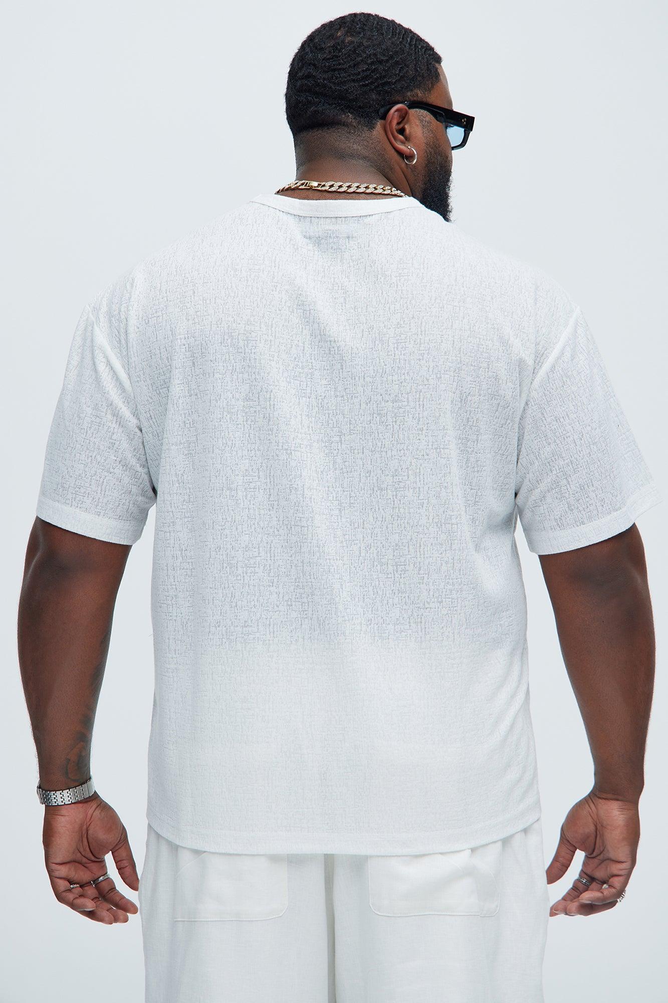 Henrik Short Sleeve Tee- White Product Image