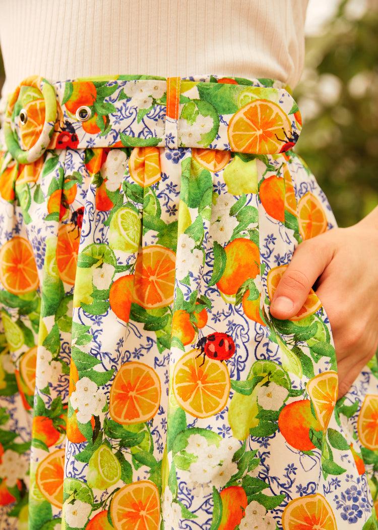 Twirl-Worthy Charm Midi Skirt Product Image