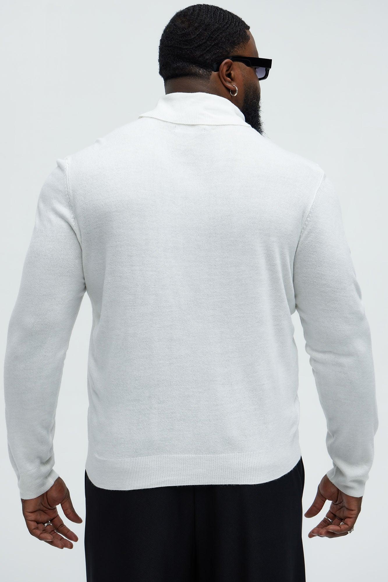 DeAngelo Turtleneck Sweater - Off White Male Product Image