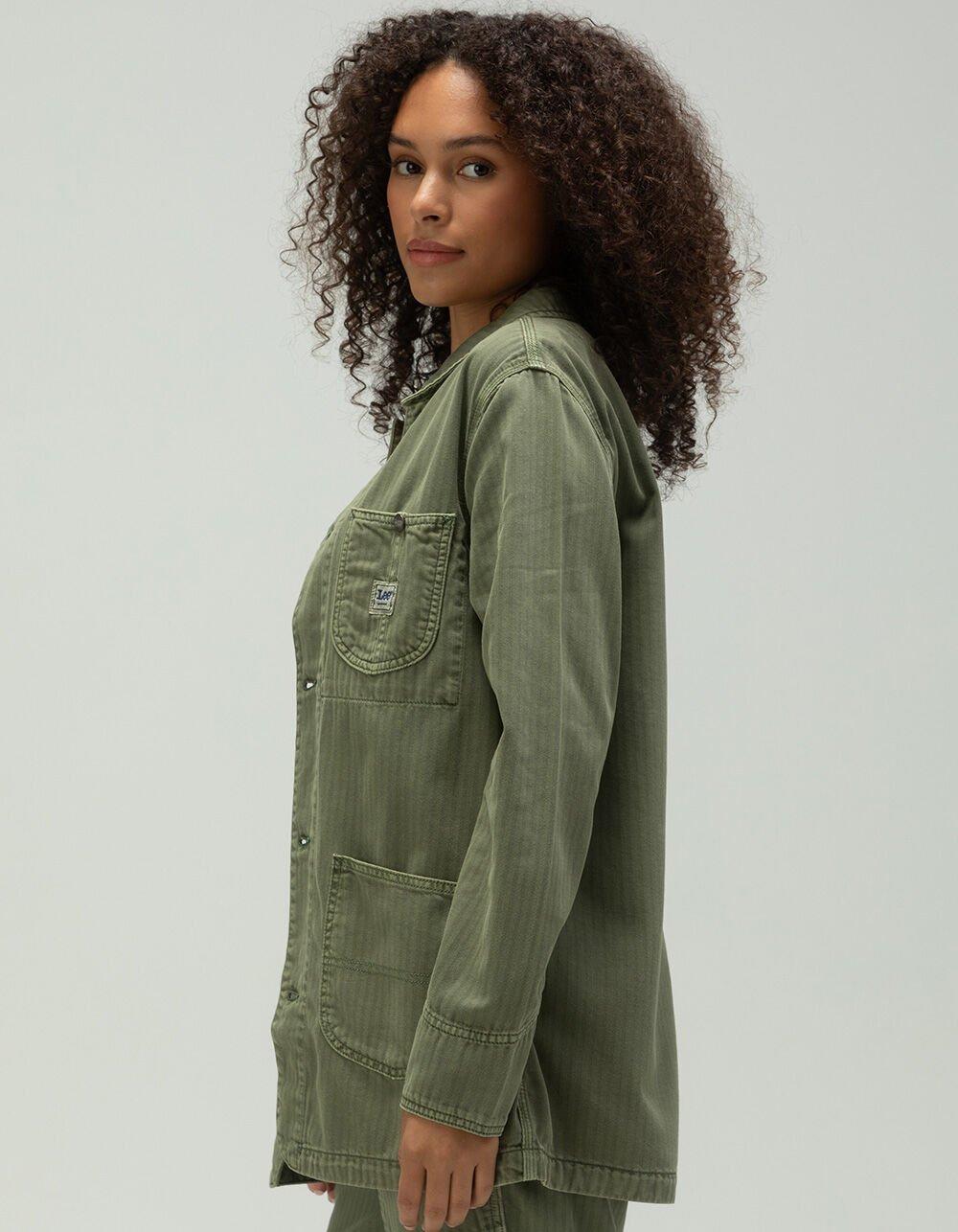LEE Utility Chore Womens Jacket - ARMY Product Image
