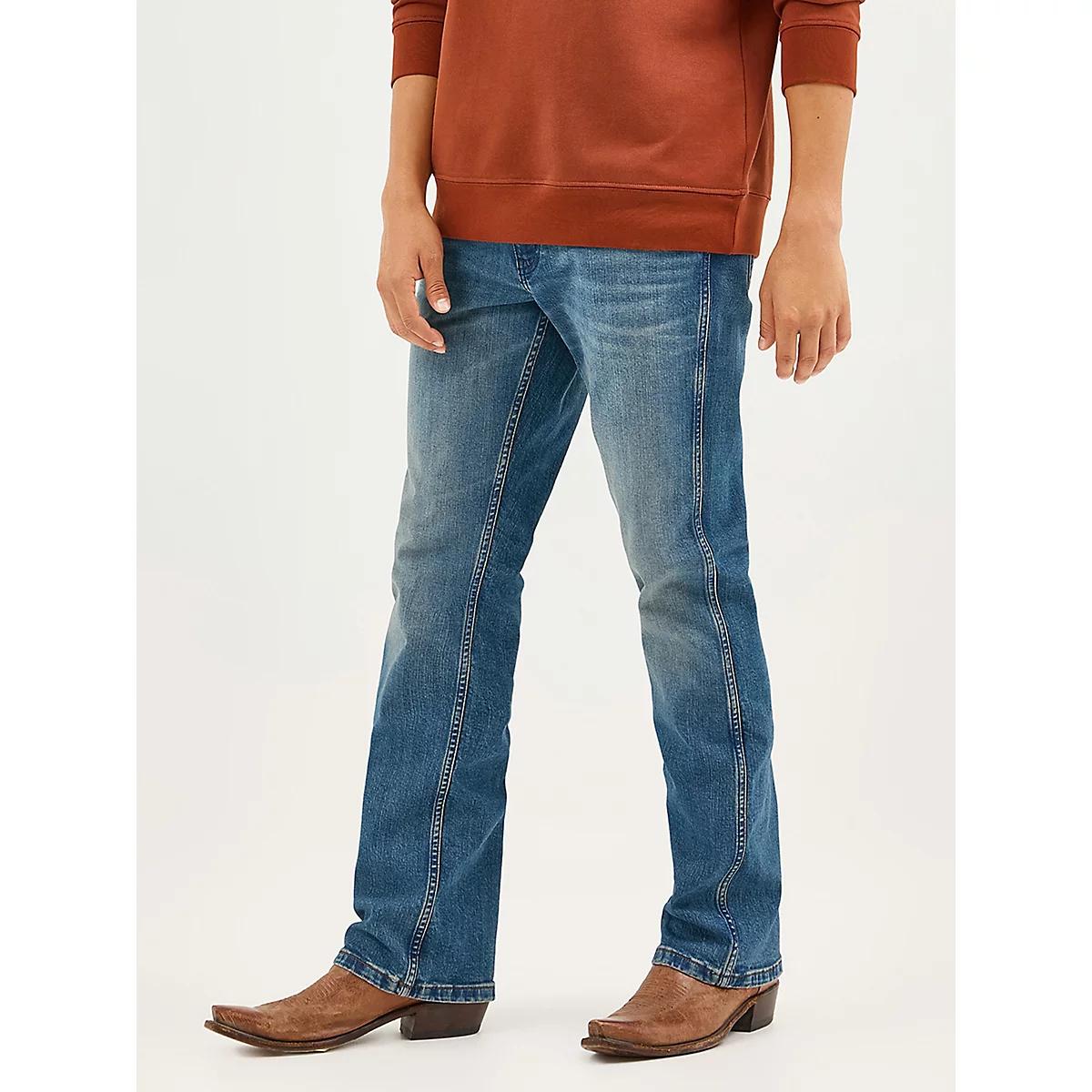 Men's Bootcut Jean in Bohemian Blue Product Image