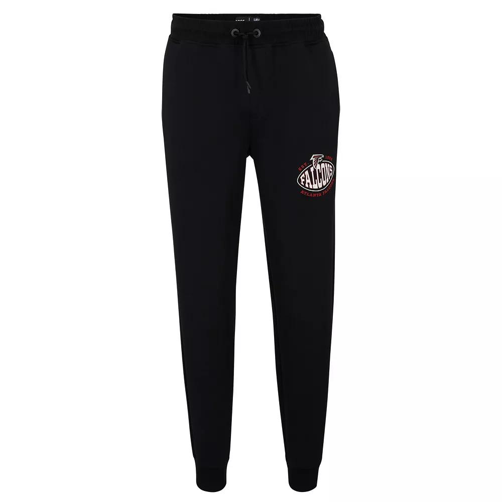 Men's BOSS X NFL Black Atlanta Falcons Sack Tri-Blend Tracksuit Pants,  Product Image