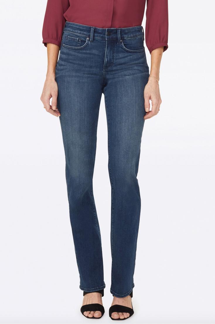 Marilyn Straight Jeans - Bernal Wash Product Image