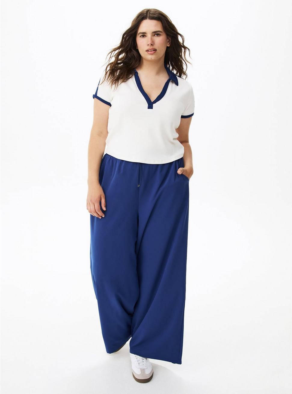 Heritage Rib Polo Active Tee Product Image