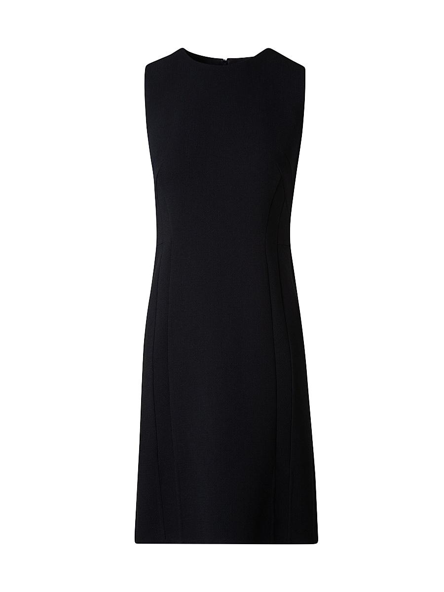 Womens Wool Sleeveless Sheath Minidress Product Image