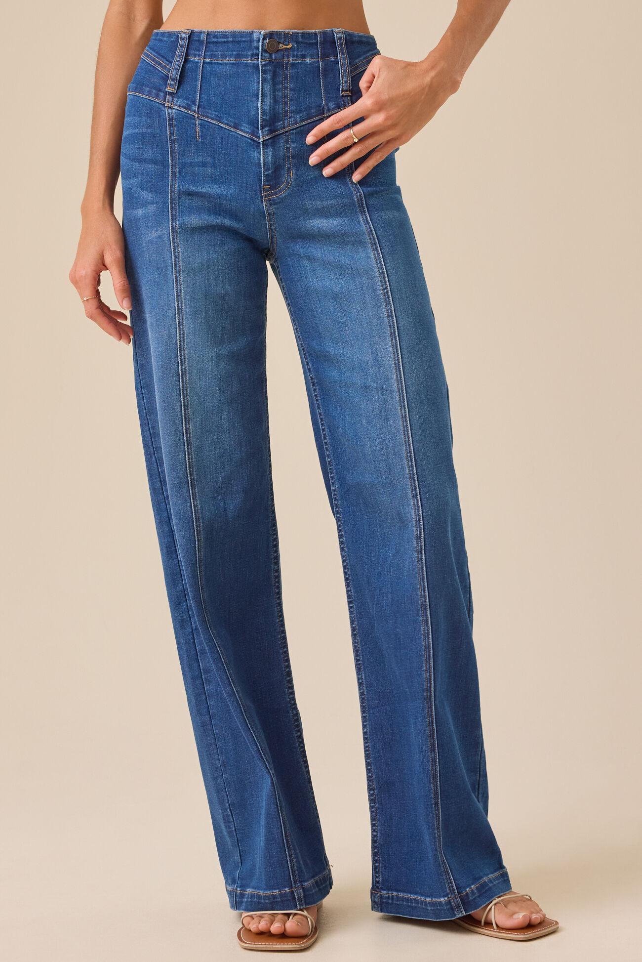 Katherine High Rise Seam Jean Product Image