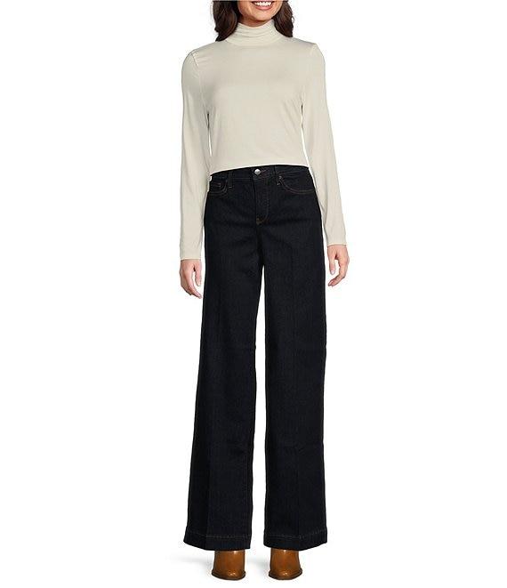 NYDJ Teresa Lift Tuck® Stretch Denim Wide Leg High Rise Jeans Product Image