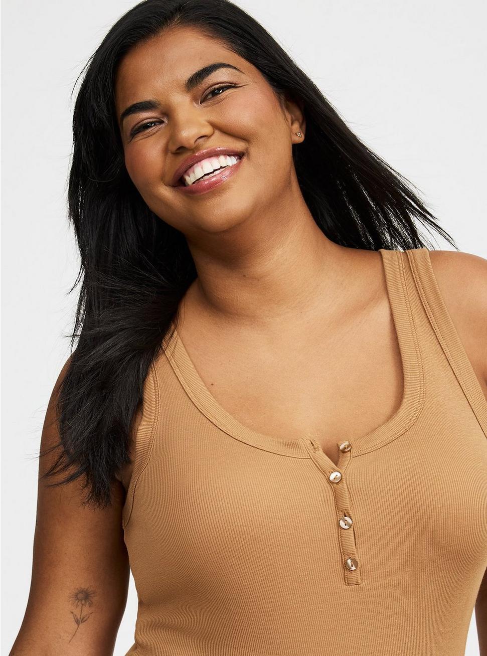 Scoop Henley Tank Product Image