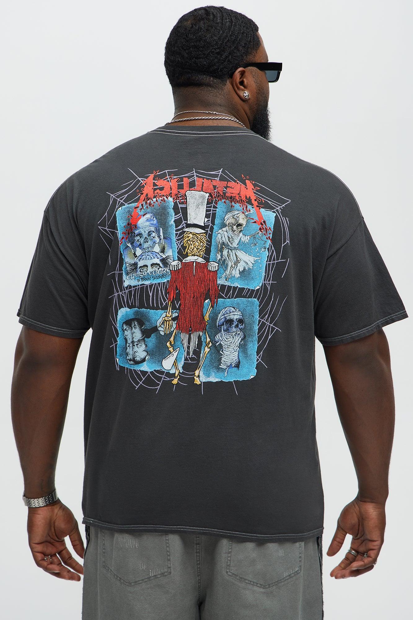 Metallica Skull Collage Short Sleeve Tee - Black Product Image