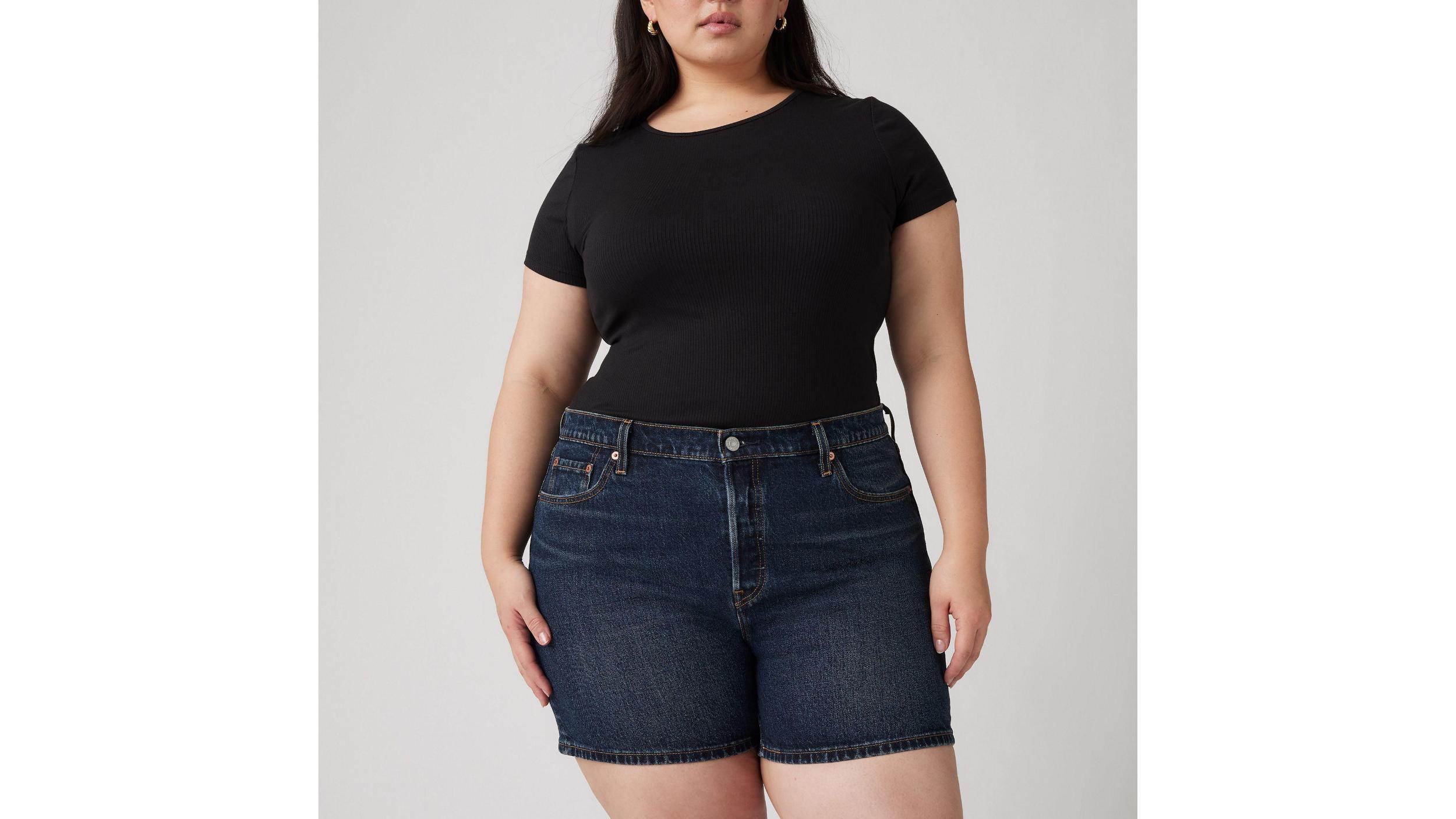 501® Original Fit High Rise Women's Shorts (Plus Size) Product Image
