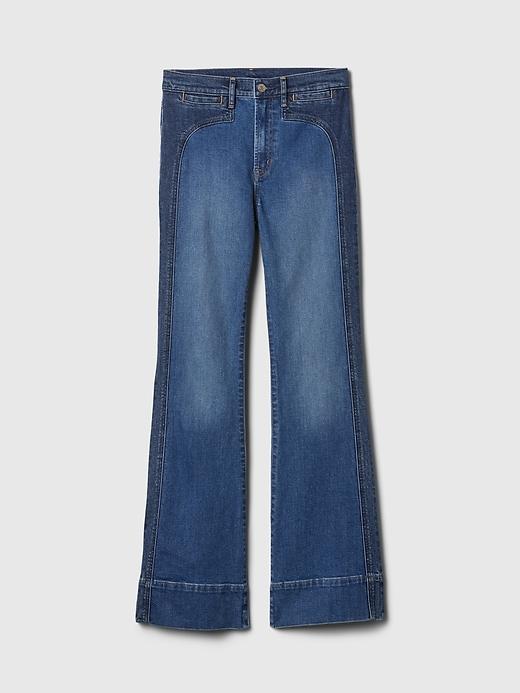 High Rise '70s Flare Jeans Product Image