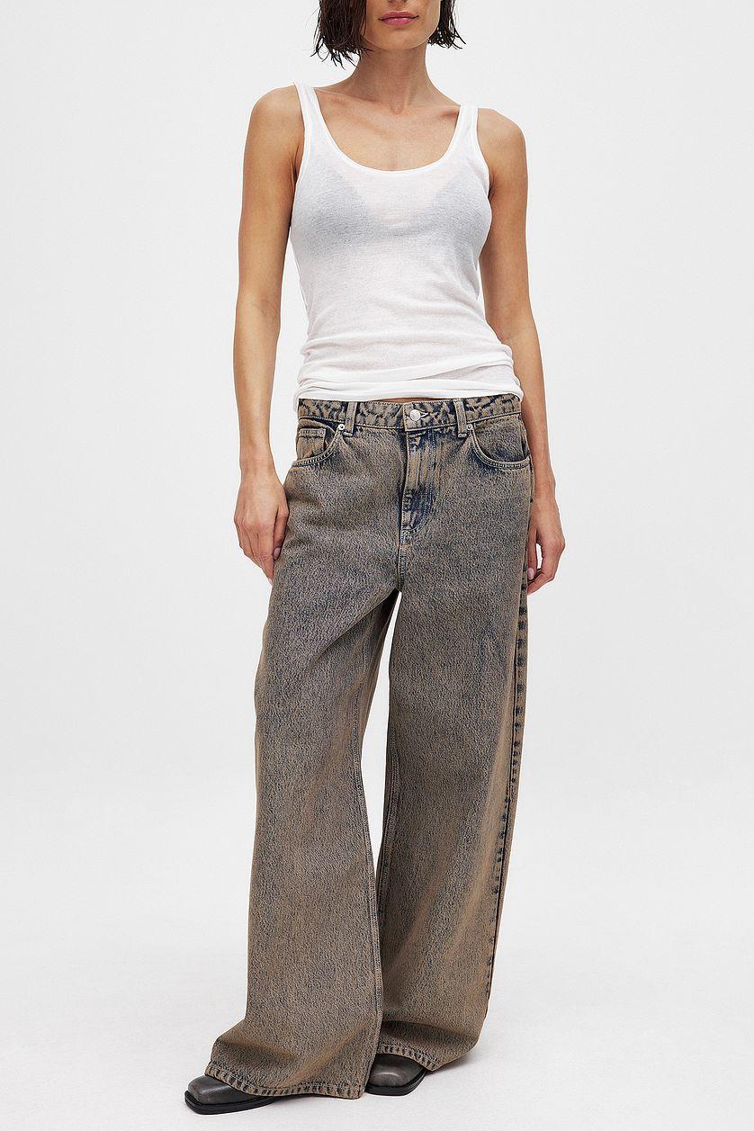 Wide Leg Loose Denim Product Image
