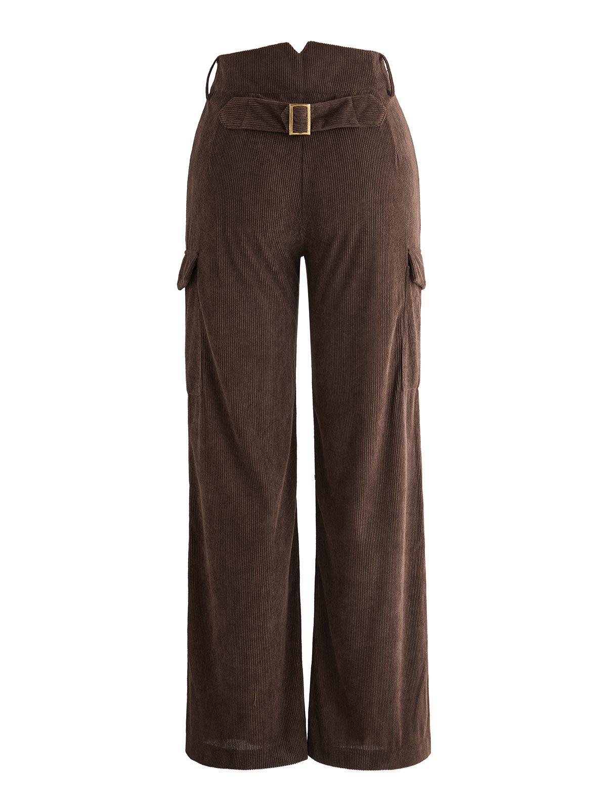 Vintage Corduroy Baggy Pants Product Image