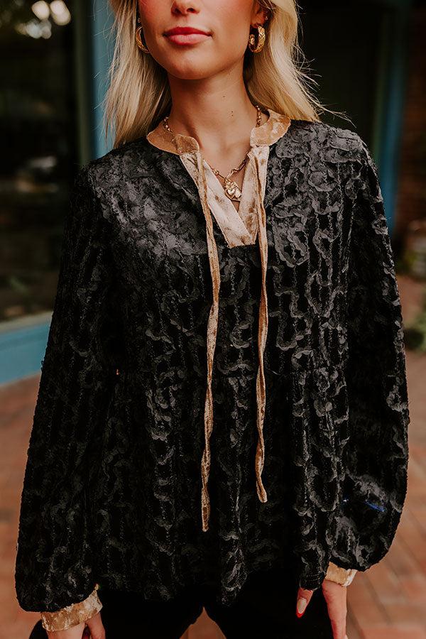 Chardonnay And Candlelight Velvet Top Product Image