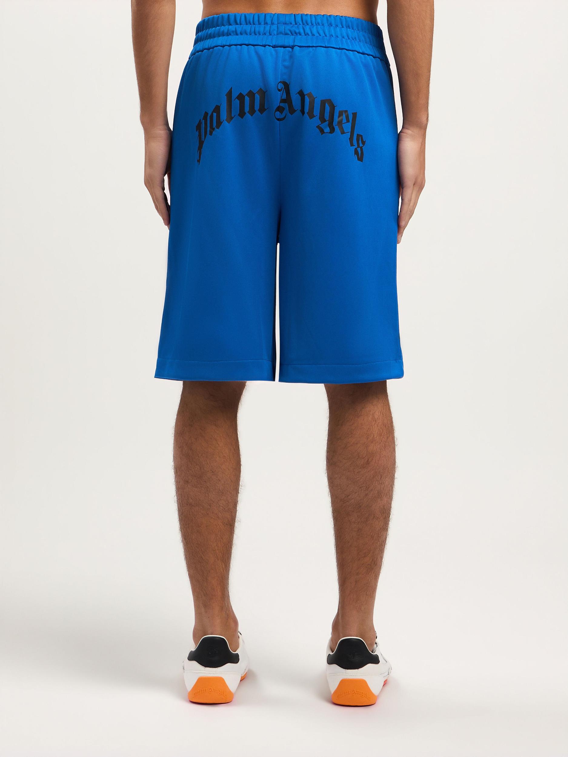 Back Curved Logo Track Shorts Product Image