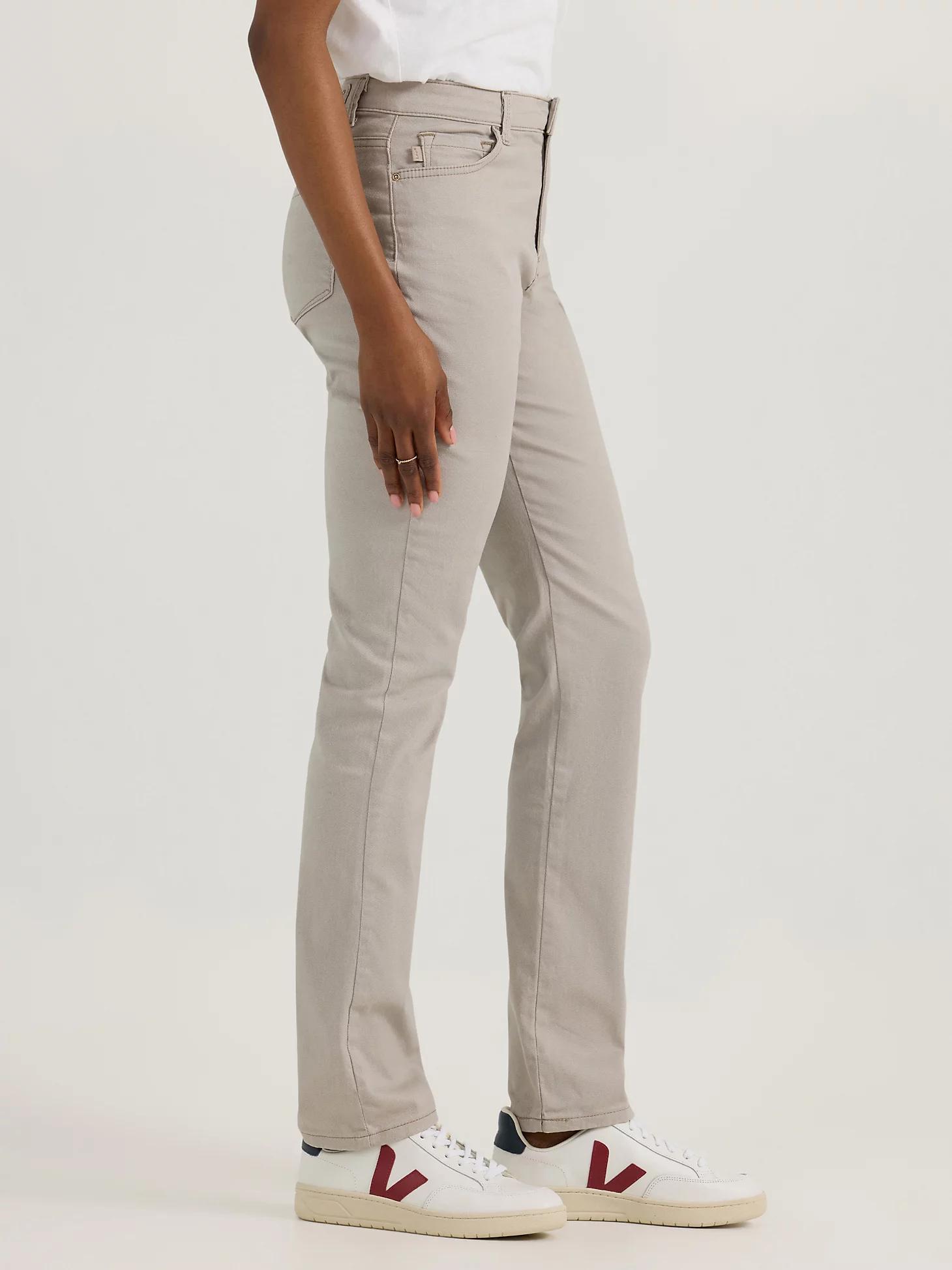 Women's Instantly Slims Relaxed Fit Straight Leg Jean | Women's Jeans | Lee® Product Image