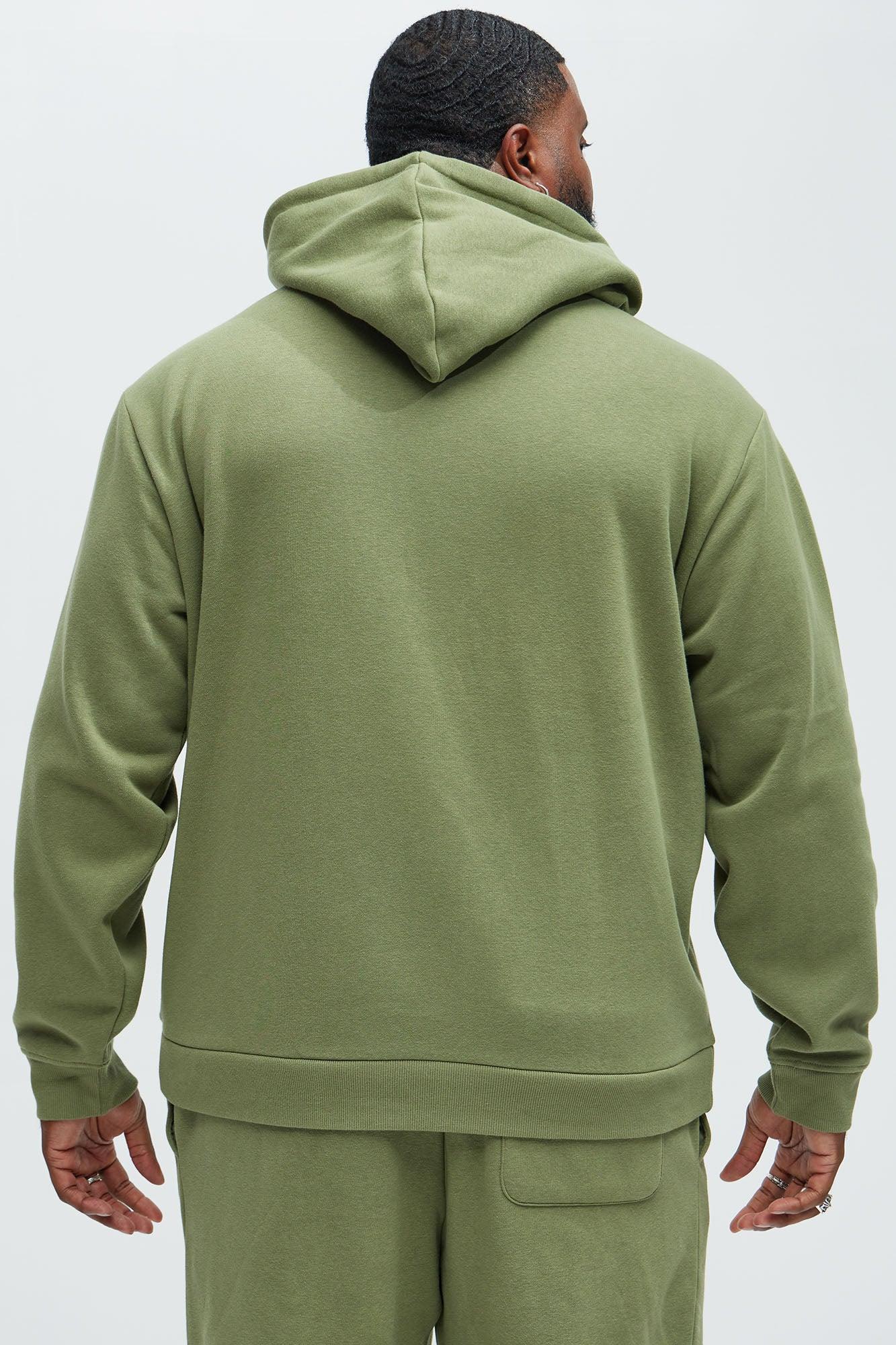 Tyson Hoodie - Olive Product Image