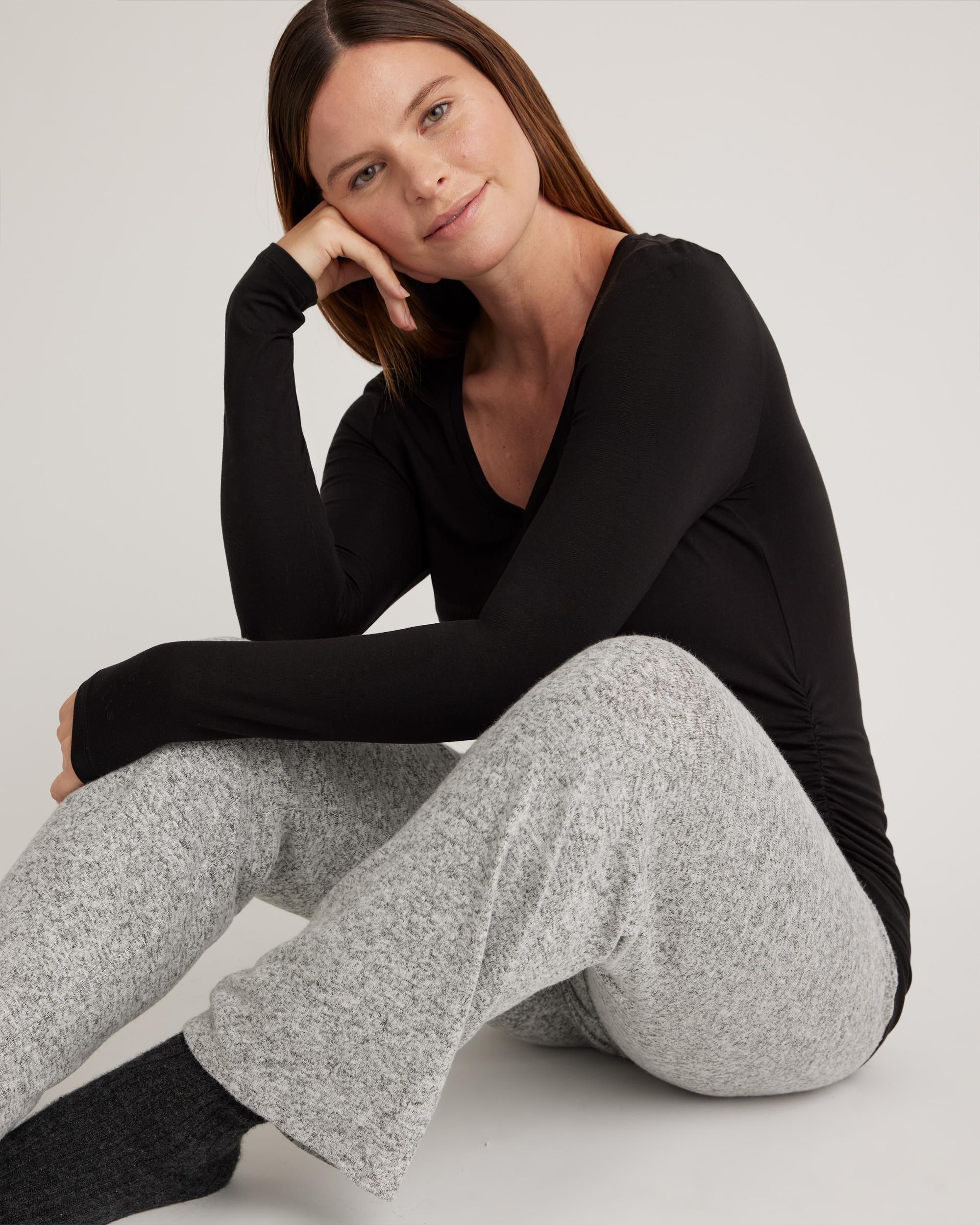 Quince | Women's Brushed Maternity & Postpartum Lounge Pants Rayon Product Image