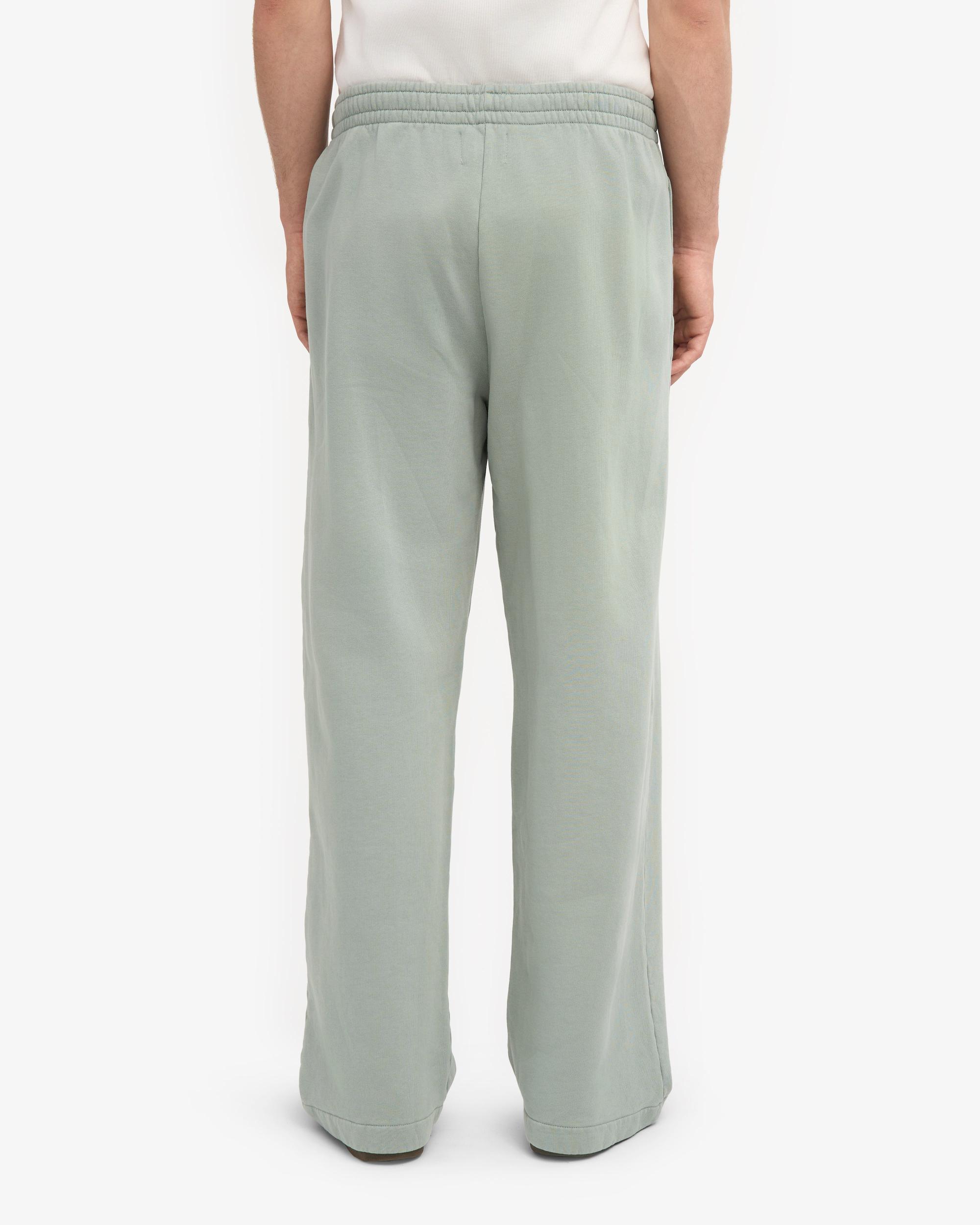 Organic Straight Leg Sweatpants - Steel Blue Product Image
