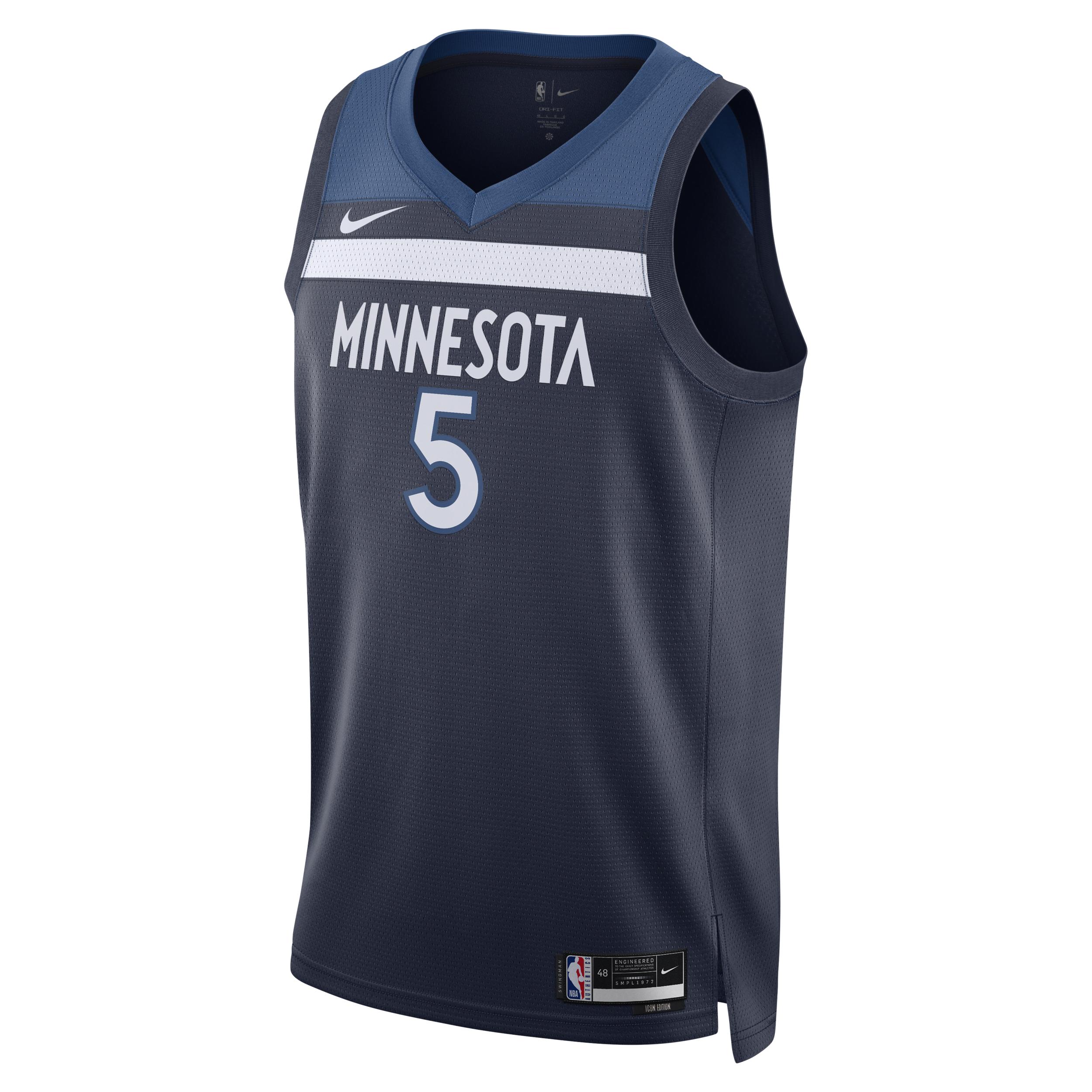 Minnesota Timberwolves Icon Edition Nike Mens Dri-FIT NBA Swingman Jersey | DN2013-427 Product Image