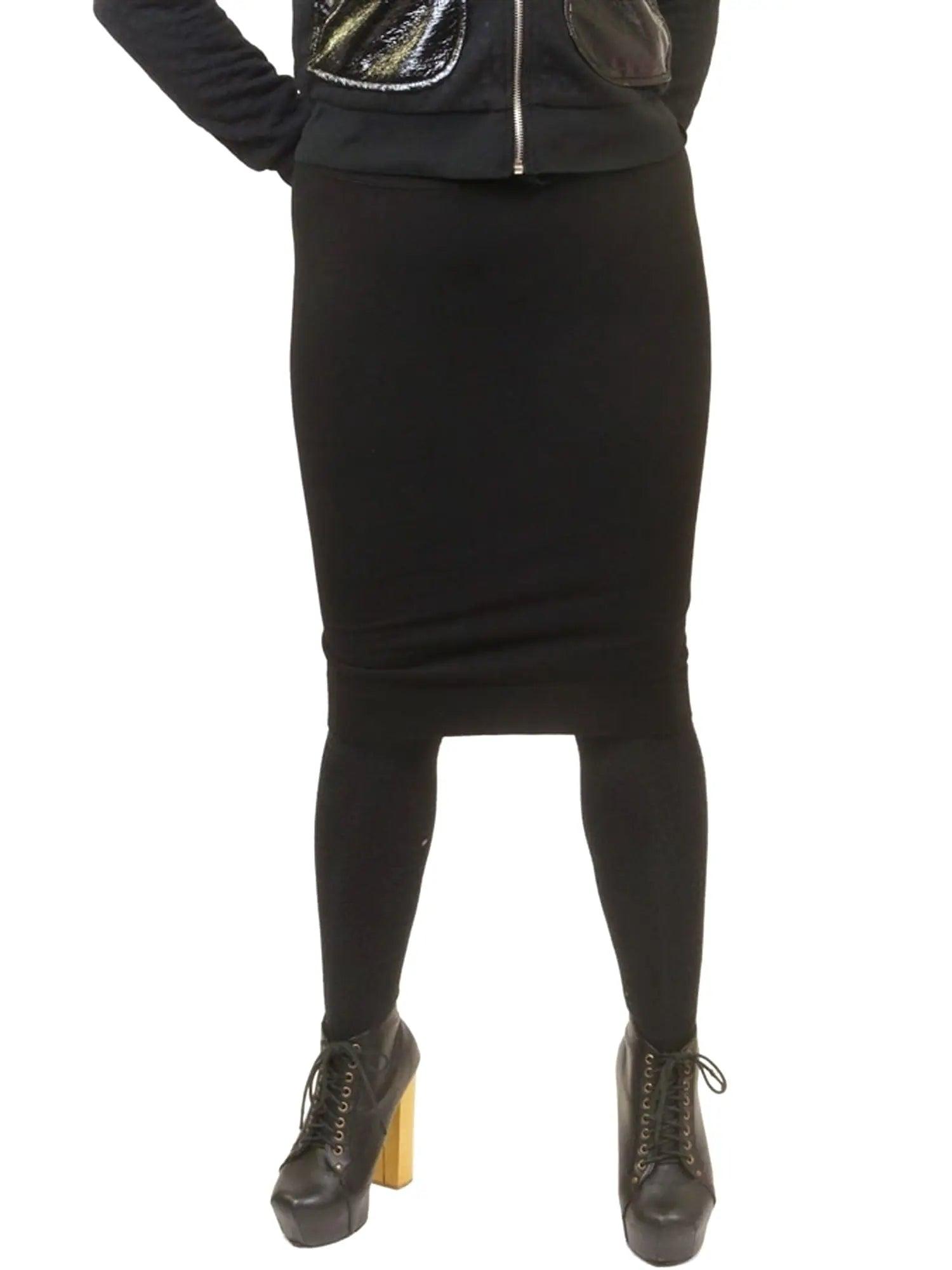 Hard Tail Cotton Pencil Skirt W-321 Product Image