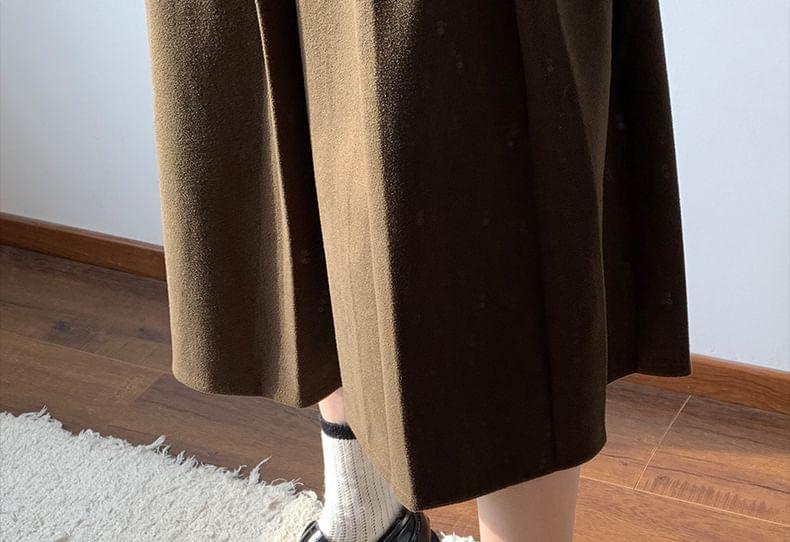 Platform Chunky-Heel Penny Loafers Product Image