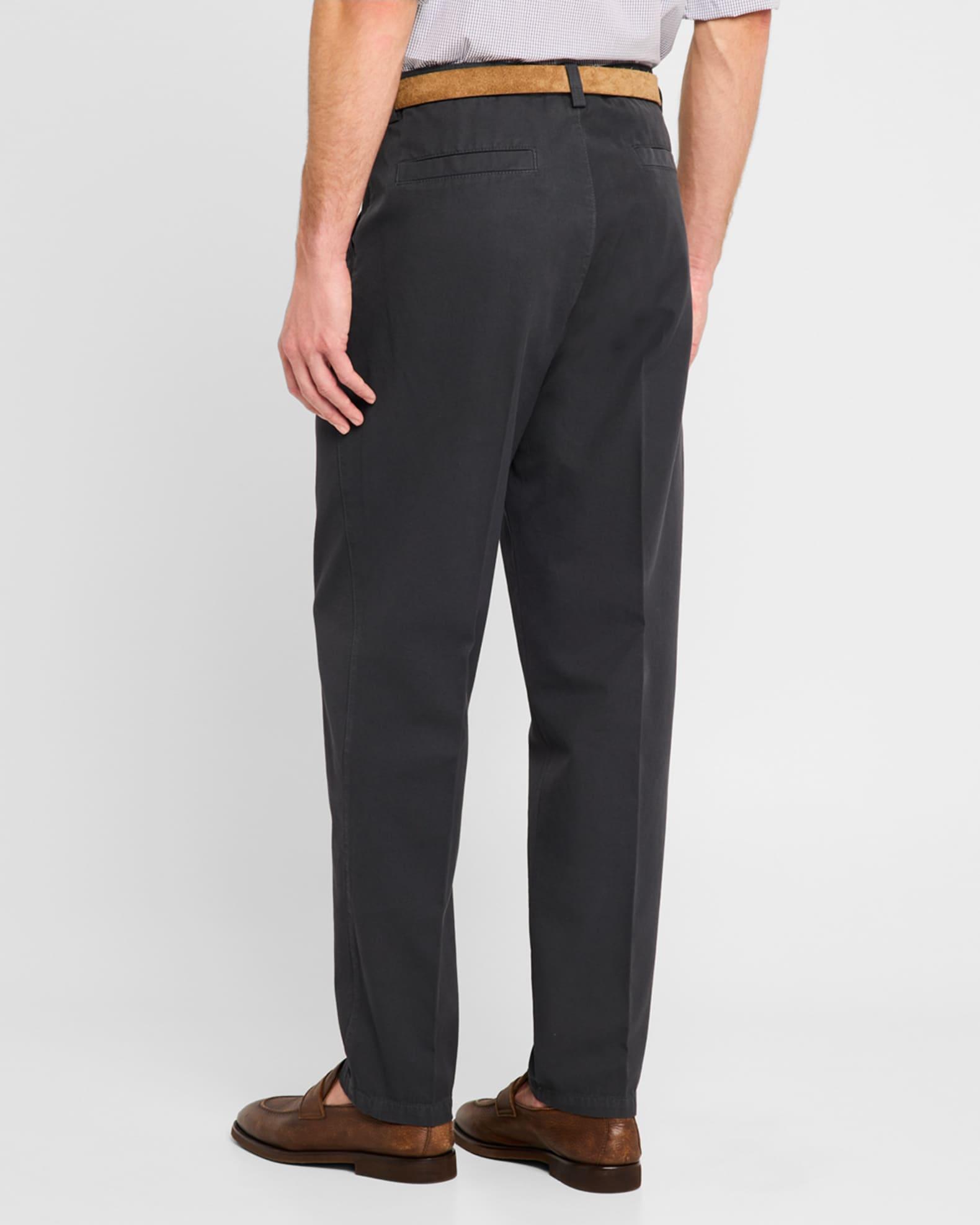 Men's Exclusive Cotton Five-Pocket Pants Product Image