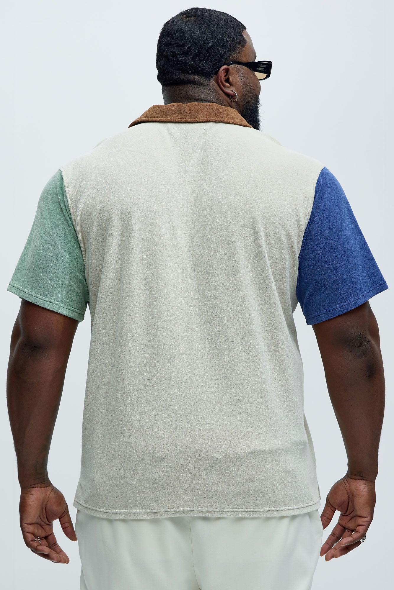 Coast To Coast Short Sleeve Polo - Sand Product Image