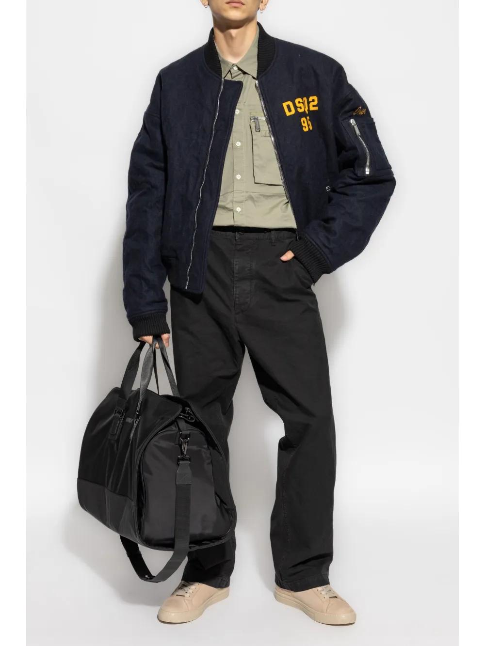 cargo-pocket button-up shirt  Product Image