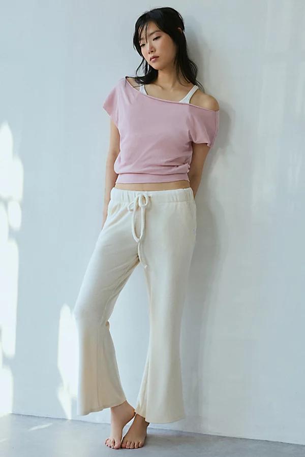 Out From Under Off-The-Shoulder Banded Hem Tee Womens at Urban Outfitters Product Image