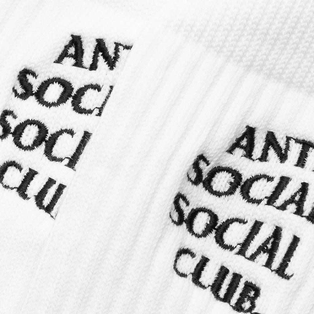 Embroidered Socks - White Male Product Image