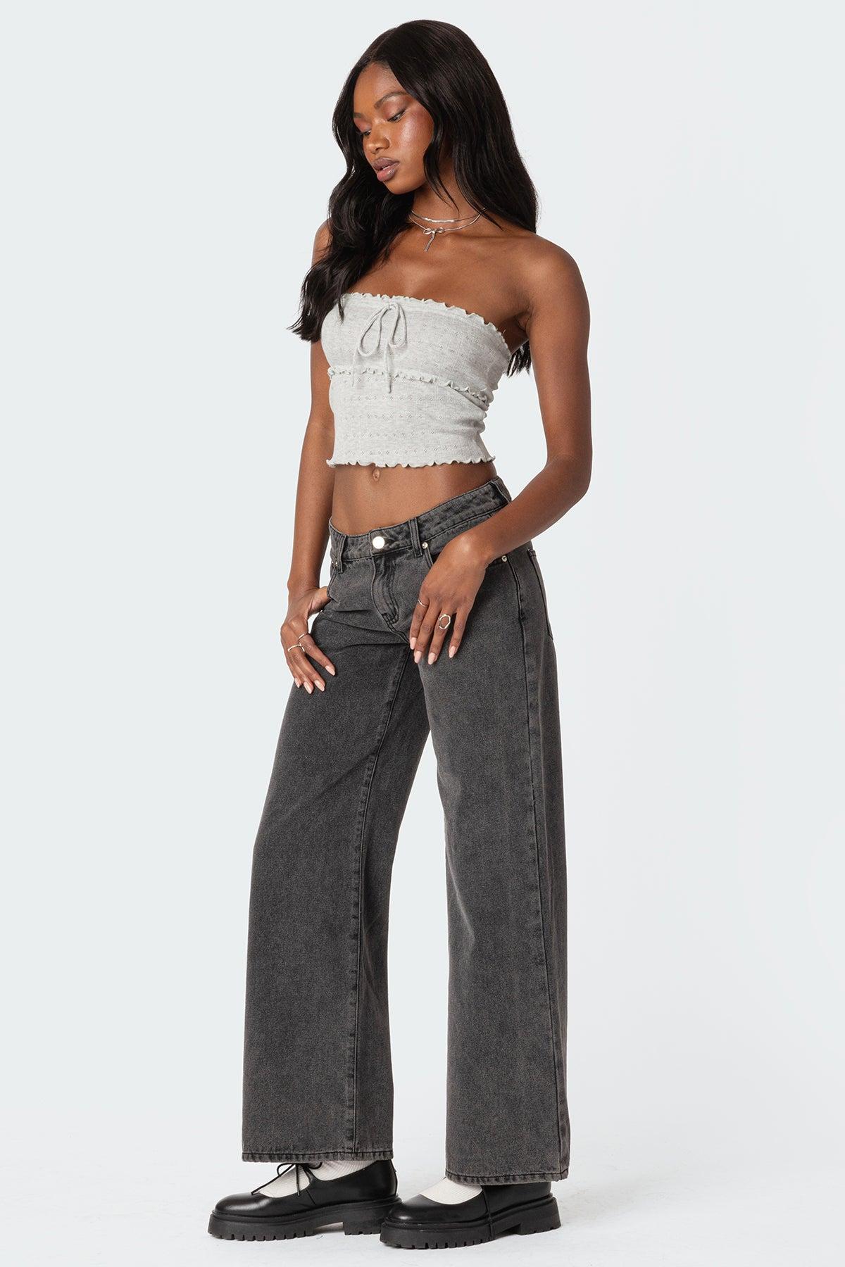 Savannah Pointelle Tube Top Product Image