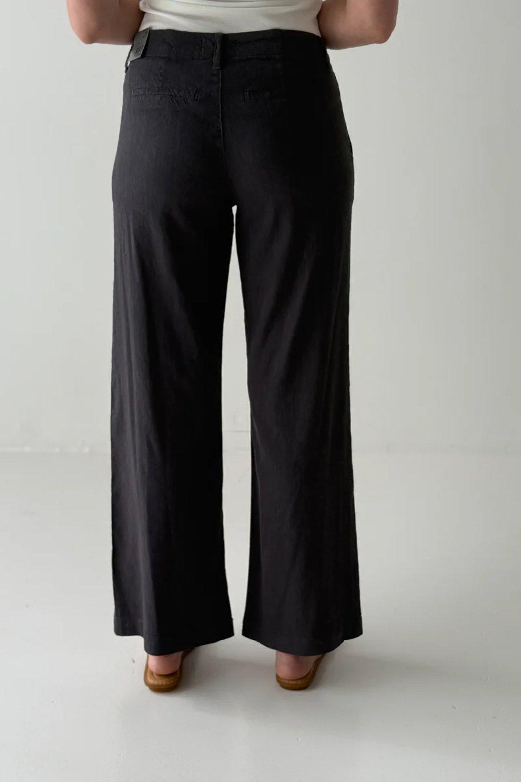 Meg Linen Wide Leg Pant Product Image