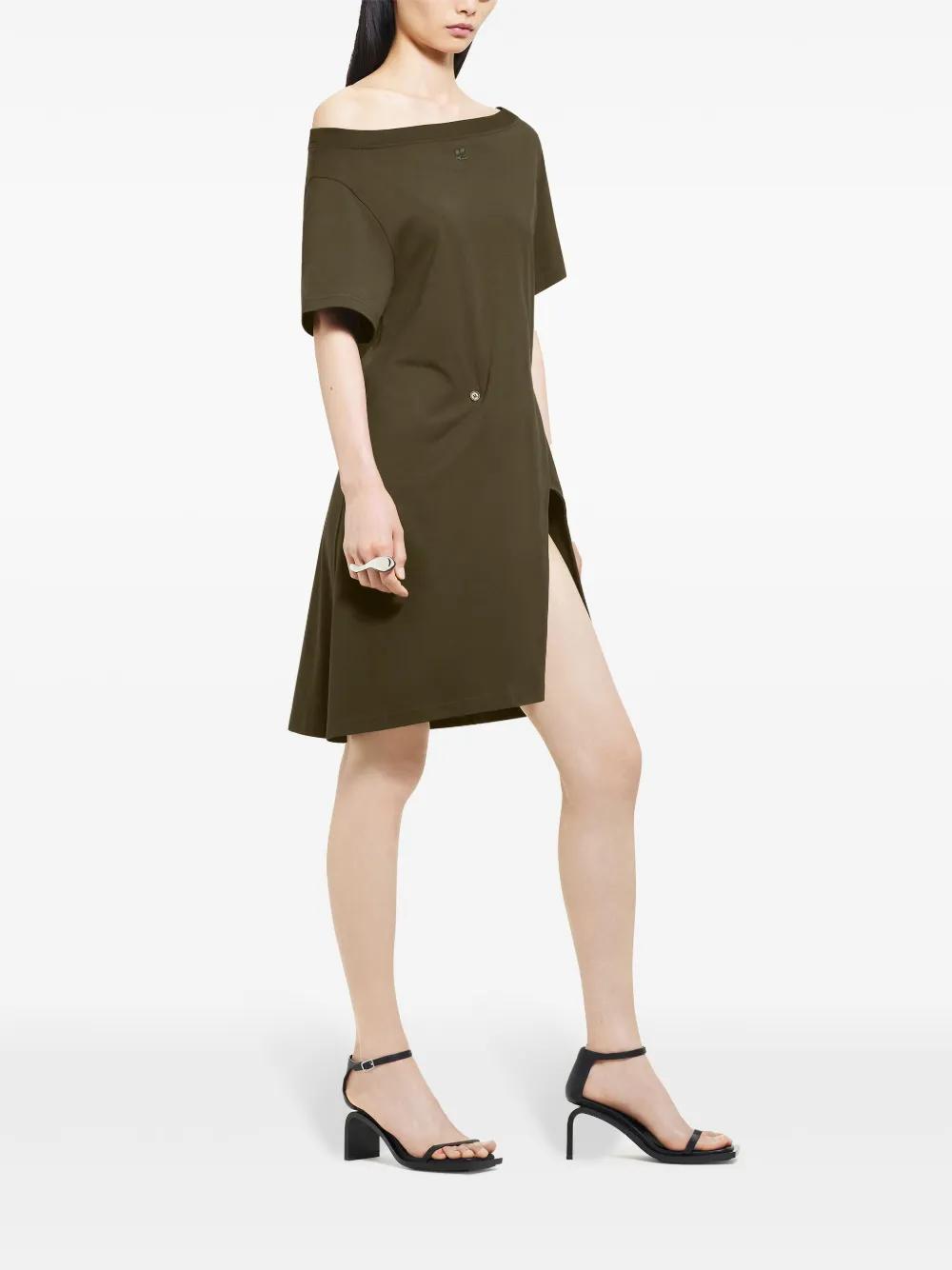 boat neck mini dress Product Image