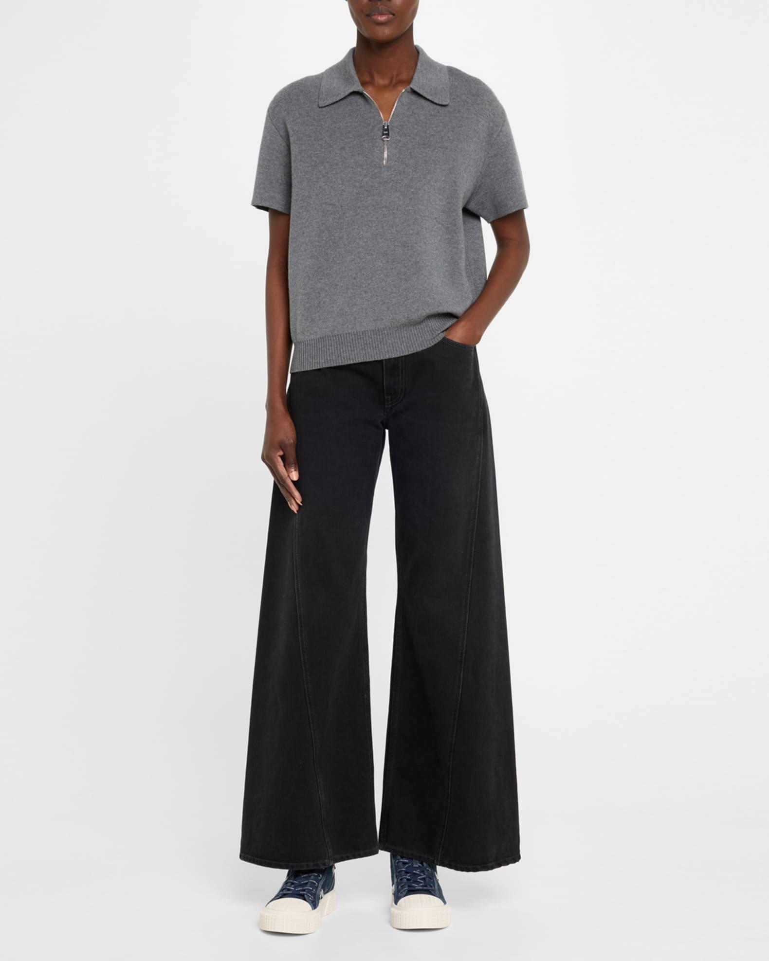 The Sequined Denim High-Top Sneakers Product Image