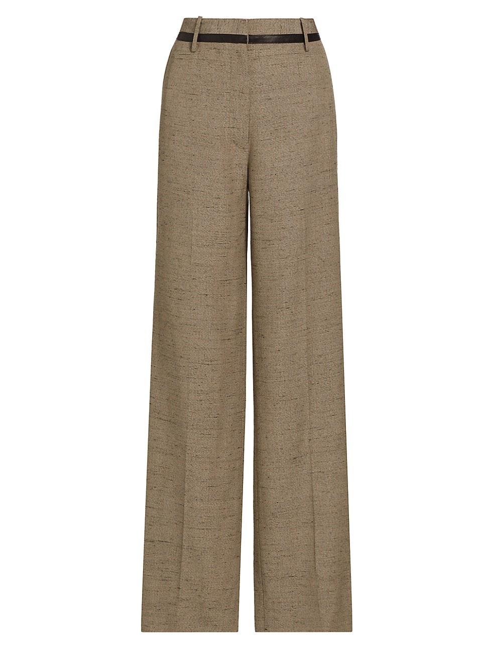 Womens Aidan Melang Straight-Leg Pants Product Image