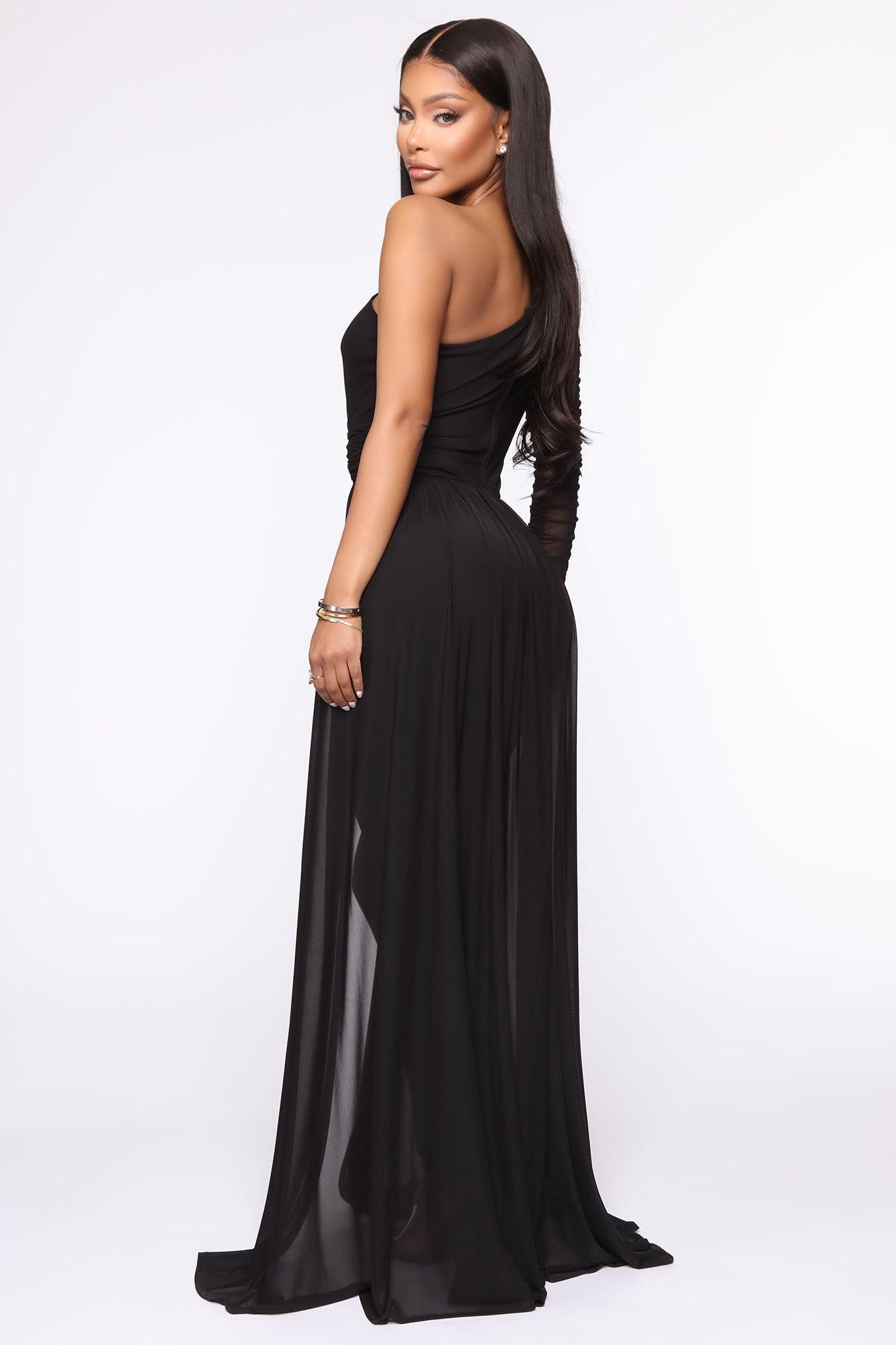 Better Be Sure Mesh Jumpsuit - Black Product Image