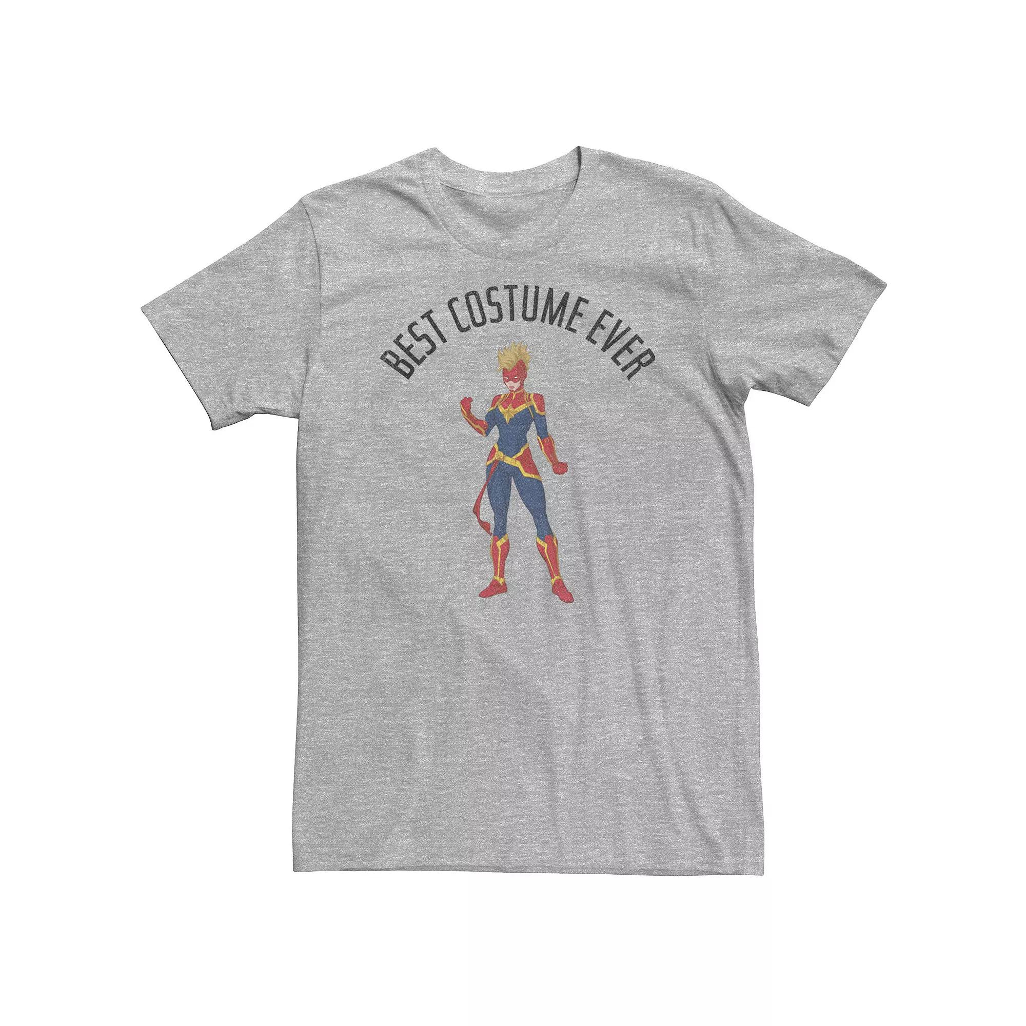 Big & Tall Marvel Captain Marvel Best Costume Ever Portrait Tee, Men's,  Product Image